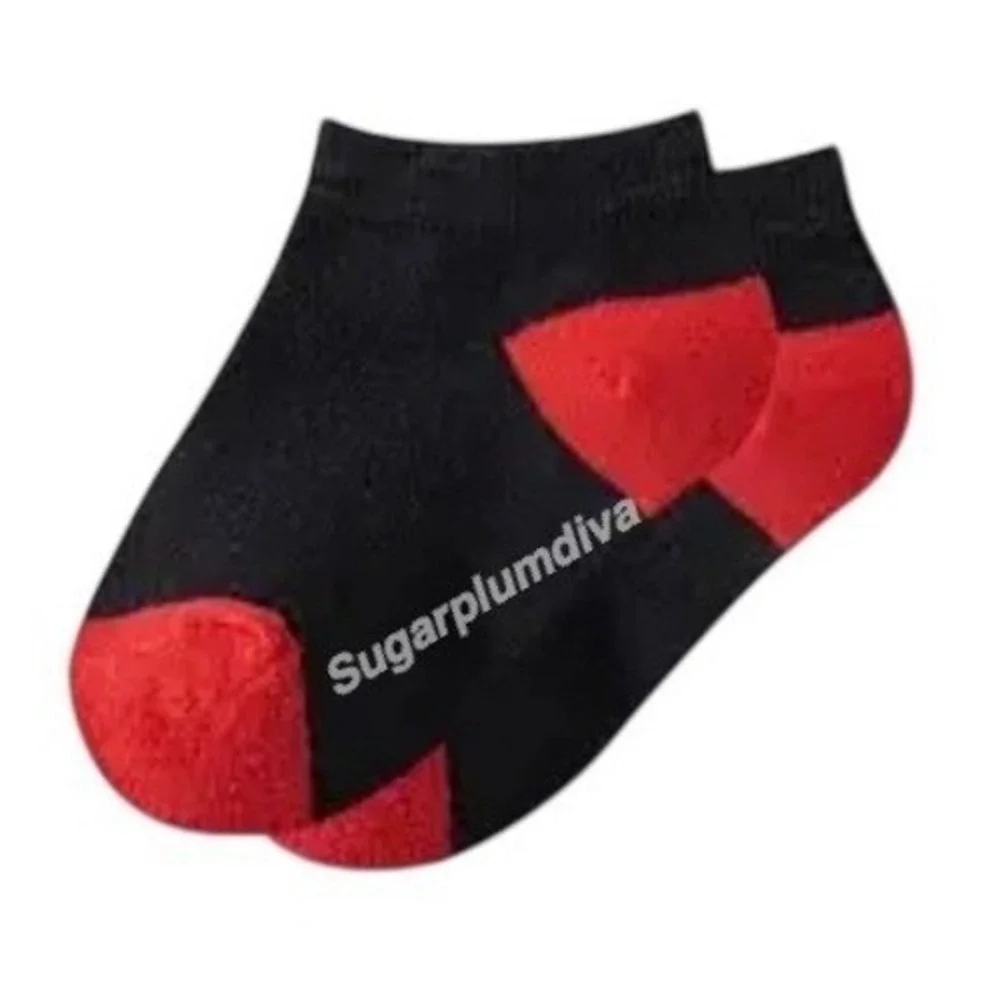 All Seasons Low Cut Toddler Unisex Kids Cushion Arch Socks MEDIUM Soft Black 5pk